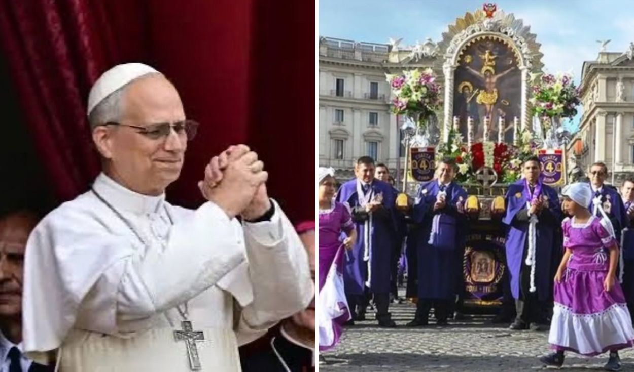 Fieles del Señor de los Milagros oran por la salud del papa León XIV tras anuncio de intervención quirúrgica
