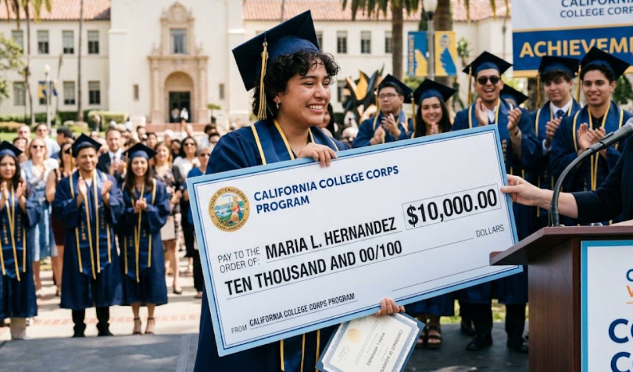Excelentes noticias | California ofrece hasta US$10.000 a estudiantes por realizar esta sencilla acción: ¿Cómo acceder y a partir de cuando?