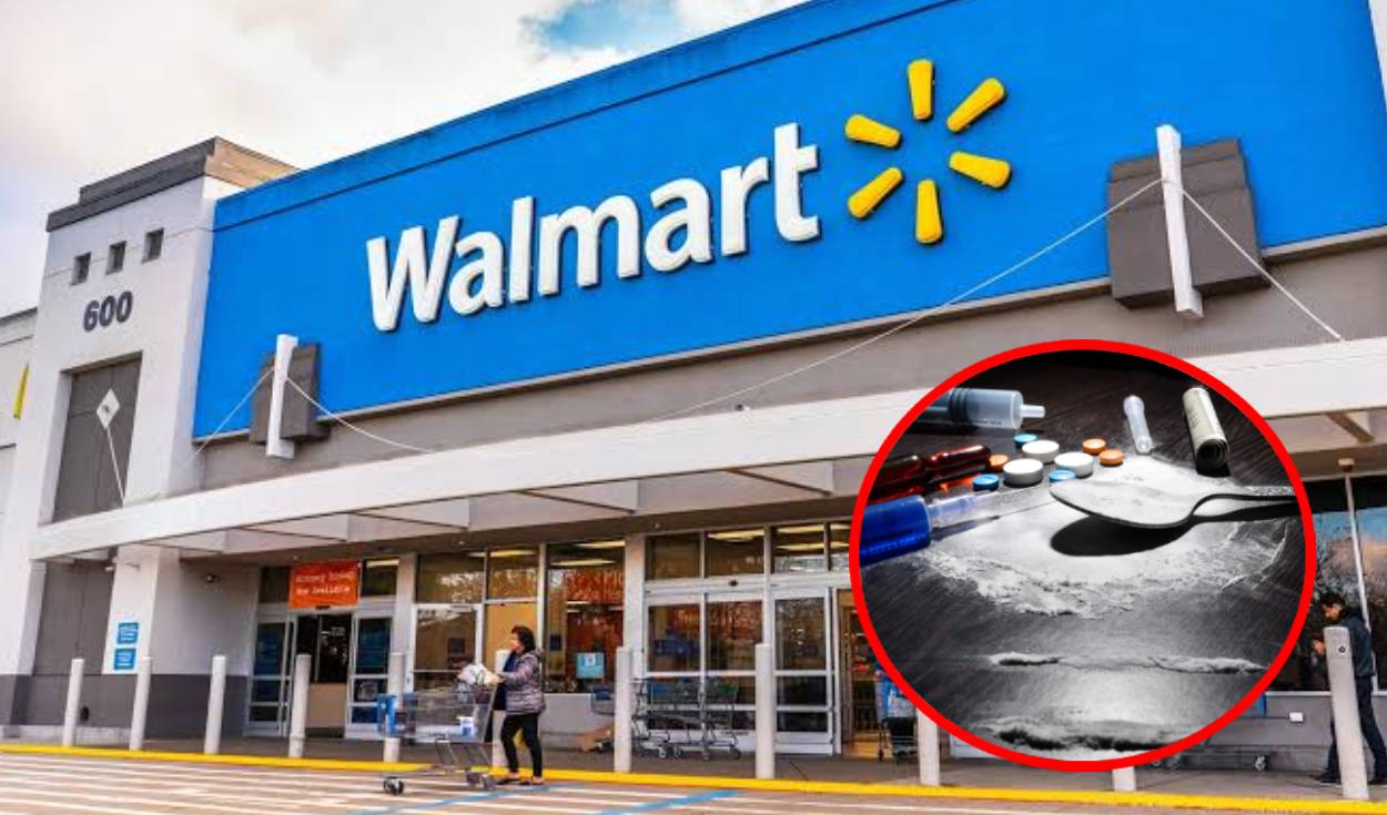 Alerta máxima con los empleados de un Walmart: Trabajador del supermercado vendía drogas que causaron una sobredosis fatal en una persona: ¿Lograron arrestarlo?