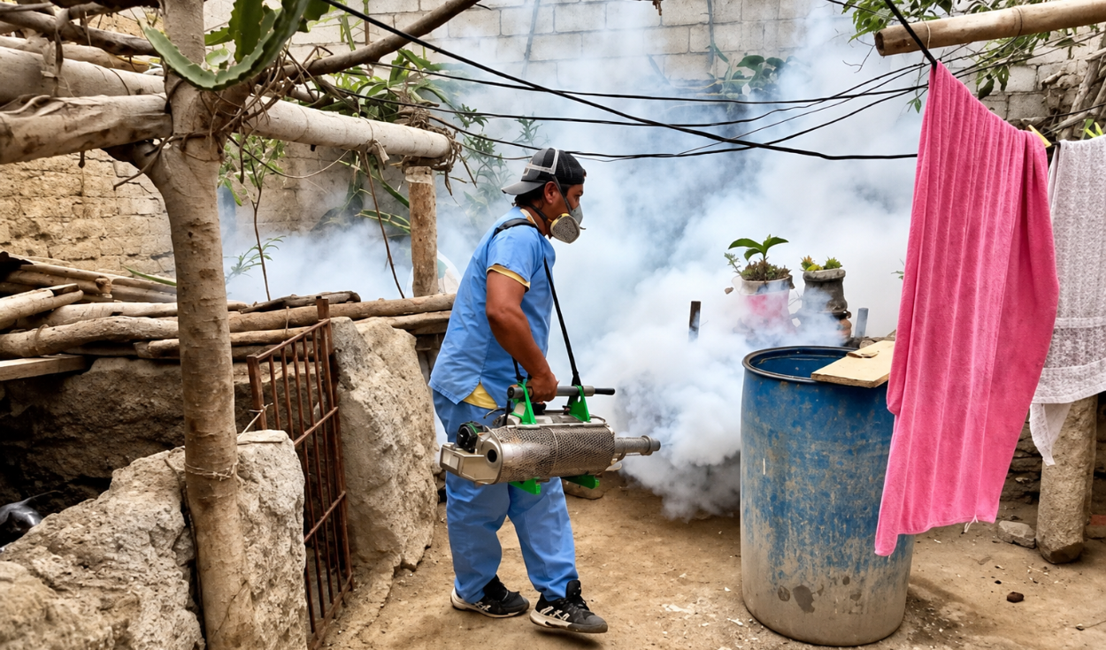 Reportan más de 8.000 casos de dengue en La Libertad: evalúan multar a familias que prohíben el ingreso de brigadas
