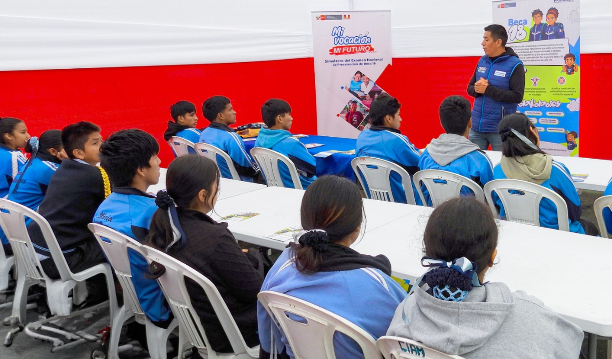 ¿Buscas orientación vocacional? Midis organiza jornada para 500 escolares en este distrito de Lima Norte