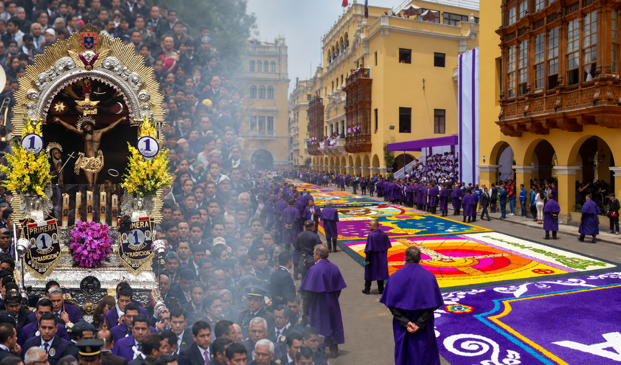 Plaza Mayor de Lima lucirá alfombras florales por segundo recorrido del Señor de los Milagros este 18 de octubre