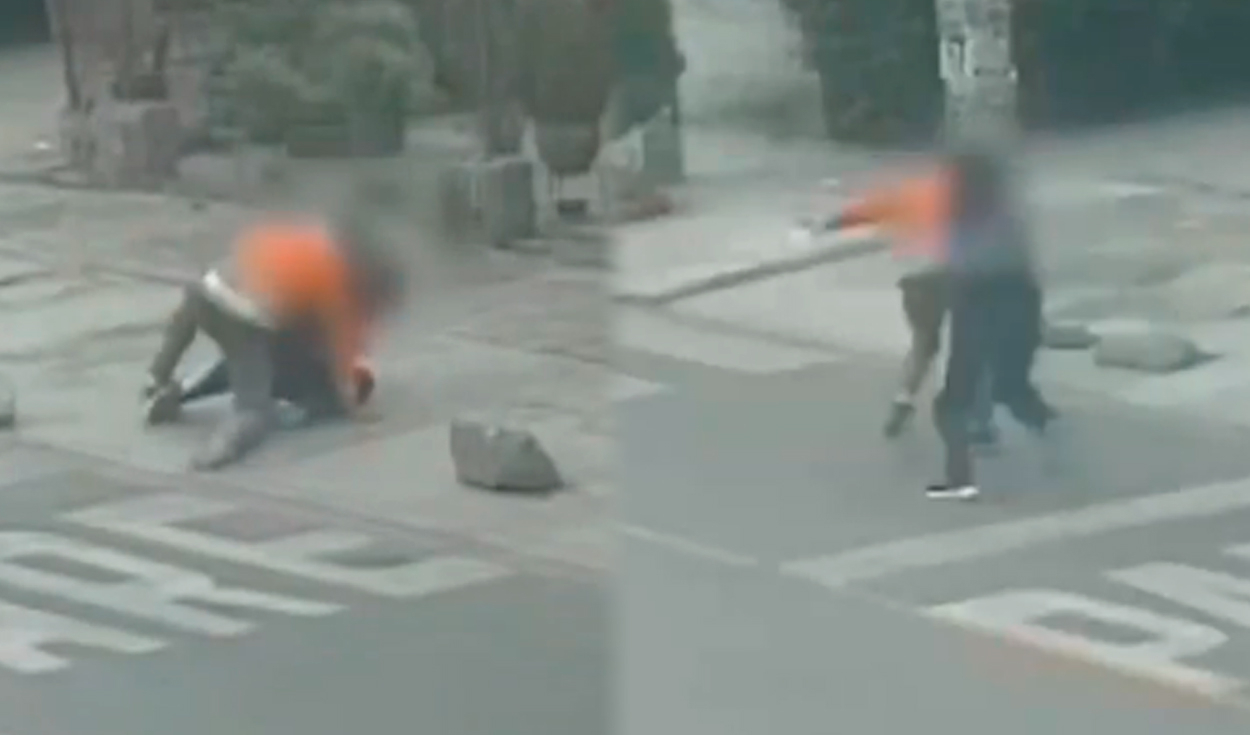 Estudiante persigue a delincuente y recupera su celular tras forcejeo en San Juan de Miraflores