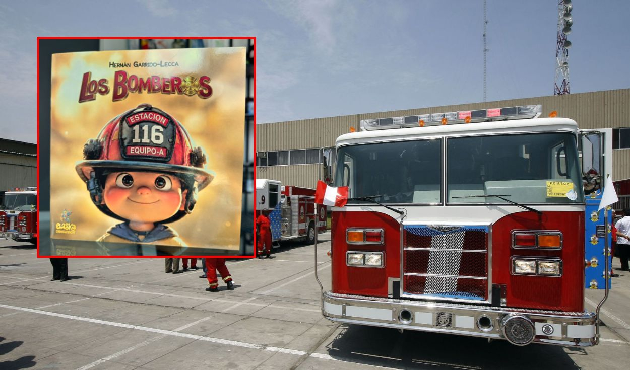 "Los Bomberos": entregan 1.000 ejemplares de cuento infantil a favor del Cuerpo General de Bomberos