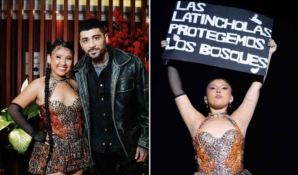 Milena Warthon detiene su show en concierto de su ídolo Zayn Malik y lanza protesta por incendios forestales: "El Perú se está quemando"