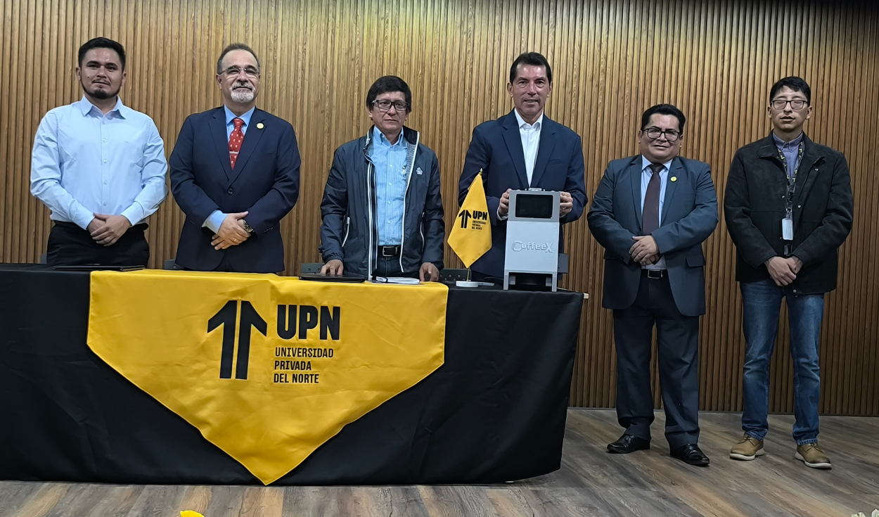 UPN es la primera institución de Trujillo y Cajamarca en transferir y adoptar una tecnología para el mercado del café