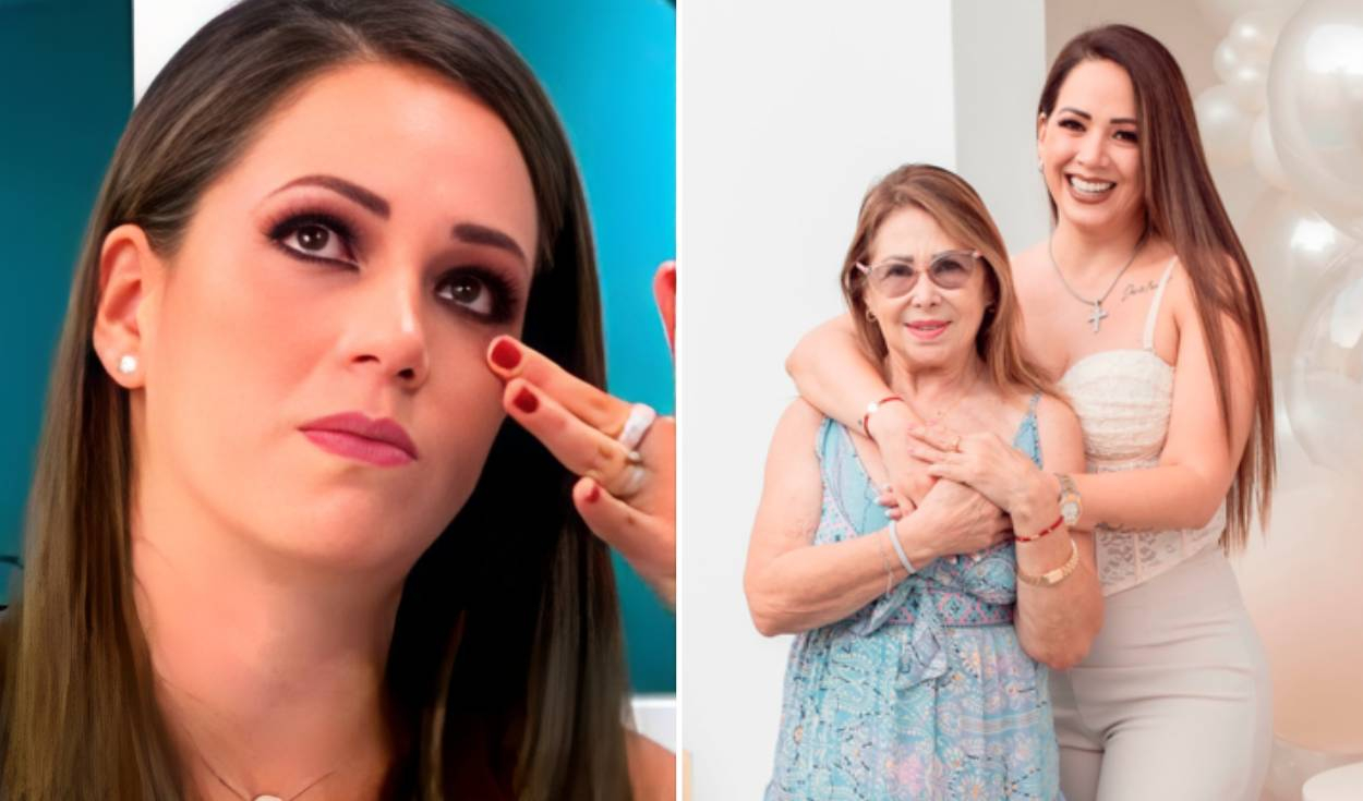 Melissa Klug vive momentos de angustia por la salud de su madre: "La han operado... lleva 10 días así"