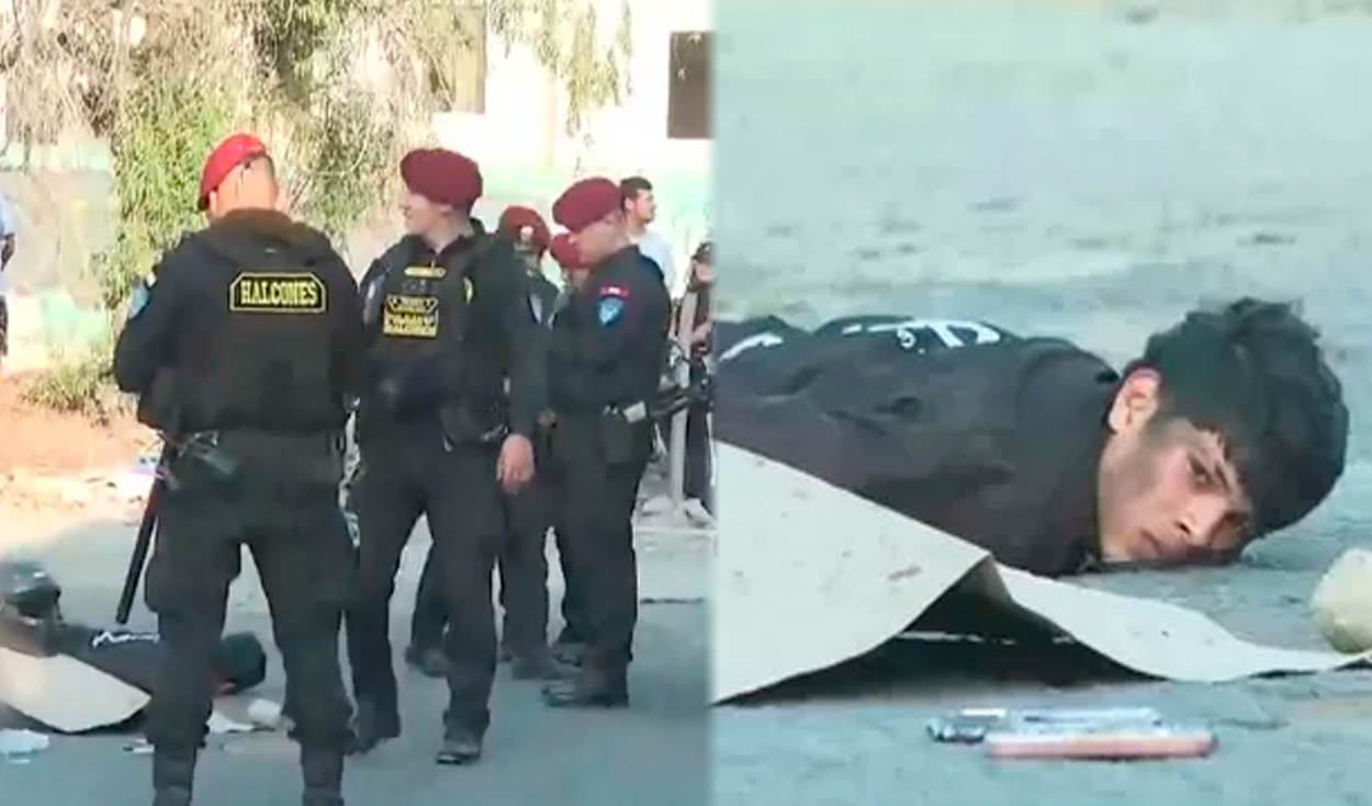 Policía abate a presunto delincuente y detiene a cómplice tras persecución en Los Olivos