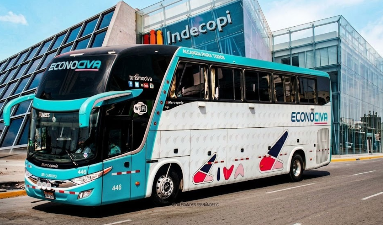 Indecopi multa a Civa con S/113.685 por omitir condiciones del servicio de transporte y usar letra muy pequeña en sus boletos
