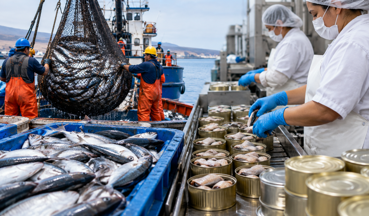 Conservas de pescado: mercado peruano crece 3% en valor y exportaciones aumentan 44,8% en agosto