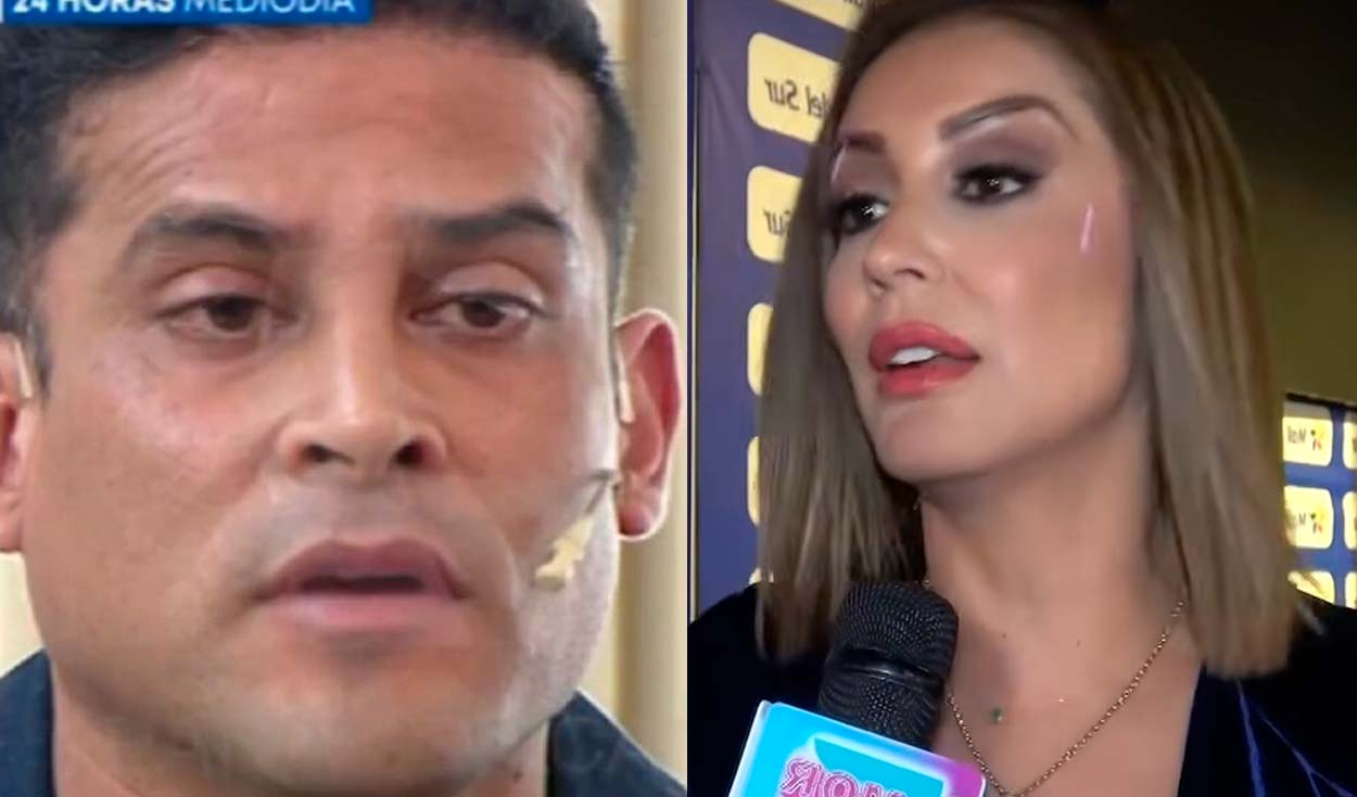 Karla Tarazona reacciona a posible infidelidad de Christian Domínguez y deja en shock: "Todo está a mi nombre, te puedes ir"