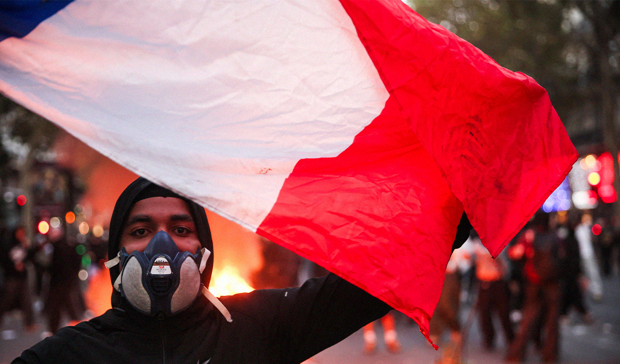 Más de 200 detenidos, un herido por granada y múltiples enfrentamientos deja la jornada de protestas en Francia