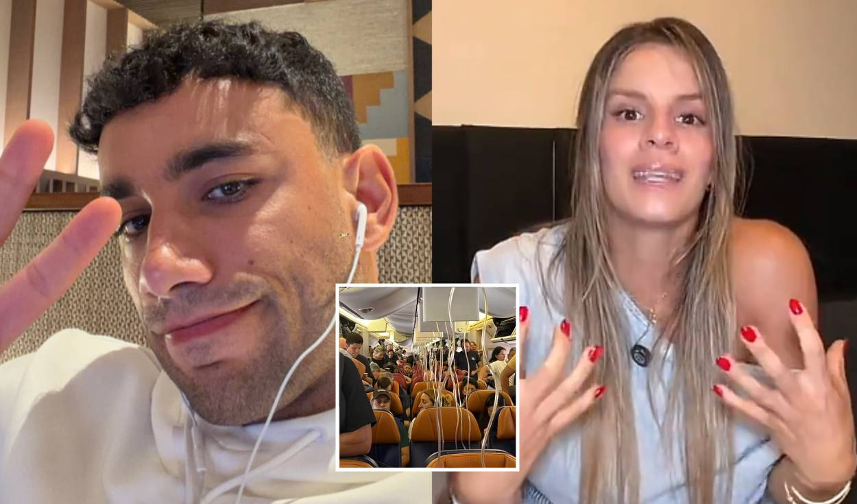 Said Palao tiene impensada reacción tras alarmante incidente del vuelo de su esposa Alejandra Baigorria: "La sobreviviente"