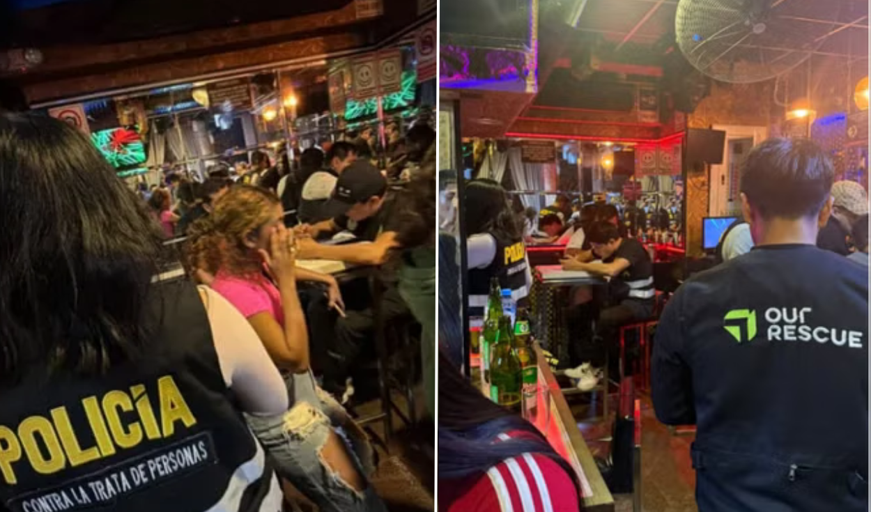 Cercado de Lima: cae banda 'Los Lujuriosos del Centro' y rescatan a adolescente víctima de explotación sexual en local nocturno