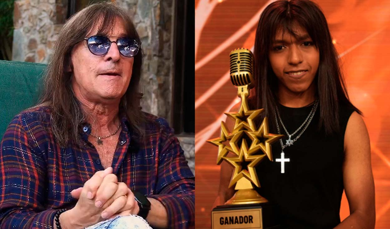 Cantante argentino Adrián Barilari celebra triunfo de su imitador Nikólas Bujahico en la final de 'Yo soy' con contundente mensaje