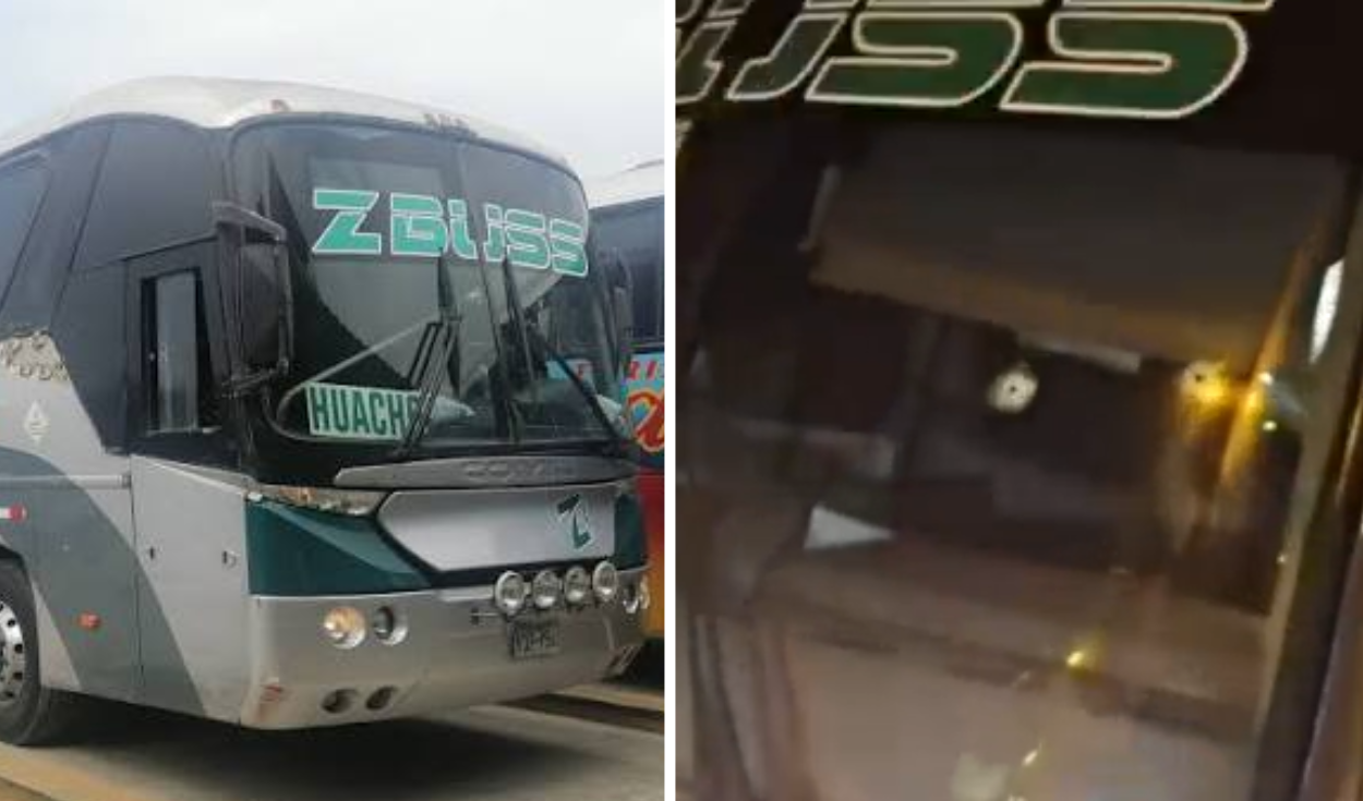 ¡Por séptima vez! Atacan unidad de la empresa Z Buss cuando se dirigía a Huacho lleno de pasajeros