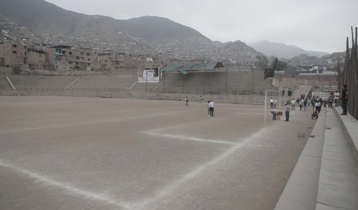 Después de 15 años, recuperan estadio escolar de más de 14.000 m² ocupado ilegalmente en Comas