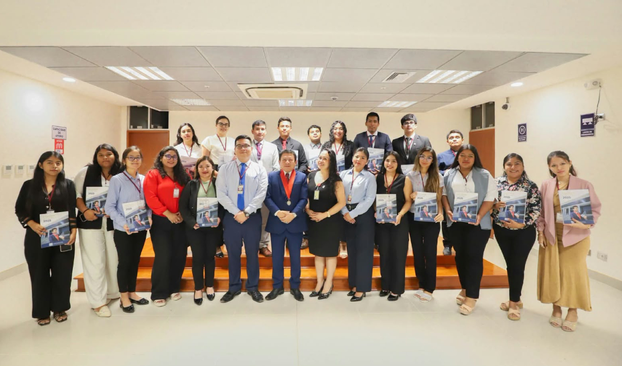 Jóvenes voluntarios inician labores en órganos jurisdiccionales y administrativos