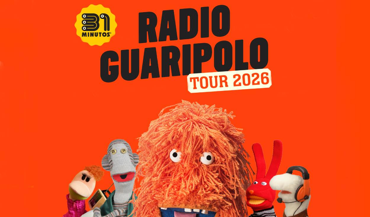 31 Minutos en Lima 2026: fecha, precios por zonas, preventa y lo que debes saber de su 'Radio Guaripolo Tour'