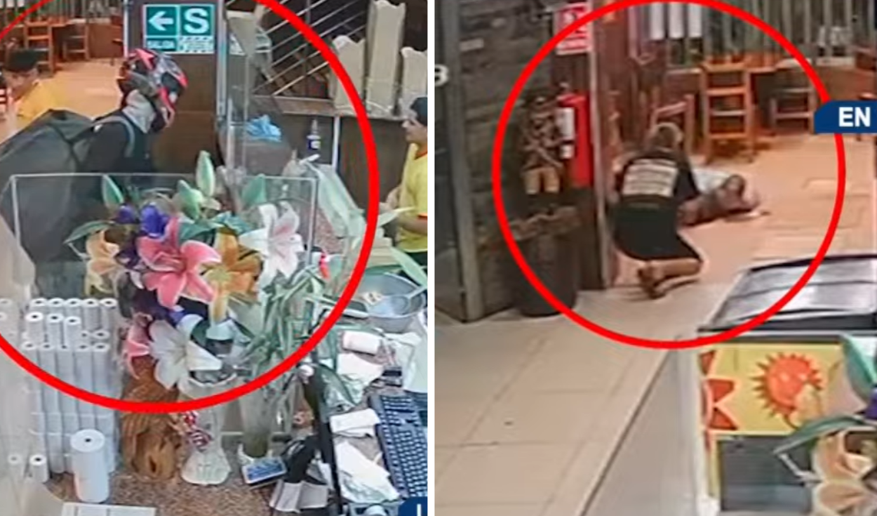 Falso delivery deja nota extorsiva y dispara contra pollería en La Perla: clientes se lanzaron al suelo para evitar ser heridos