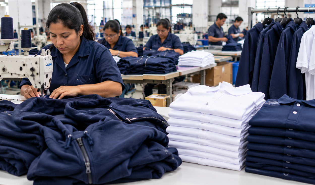 Gamarra advierte que octubre es clave para producir las prendas de los kits escolares de 2027