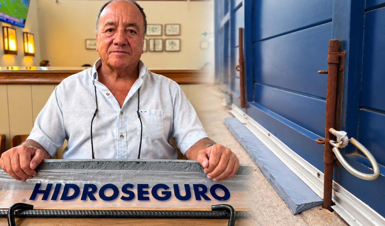 Perdió todo por un huaico en Punta Hermosa y creó un producto de S/60 para evitar que el agua ingrese a las casas