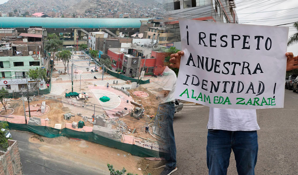 Cambian nombre de Alameda Palestina por Caja de Agua en SJL: vecinos rechazan la decisión municipal