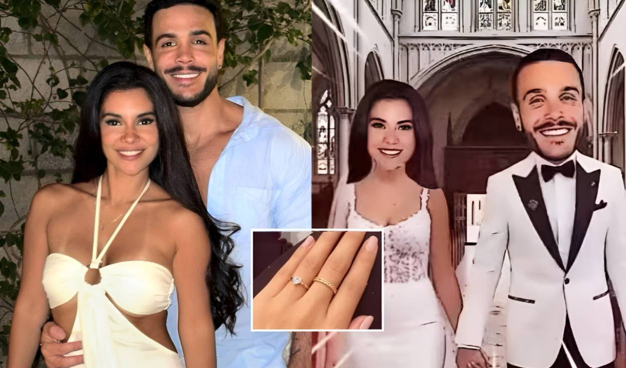 ¿Se comprometieron? Tabata Suárez presume vistoso anillo tras celebrar su primer mes de relación con Mario Irivarren: "Amo..."