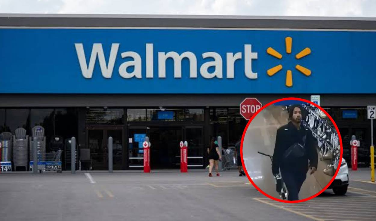Horror en Walmart | Hombre se roba un rifle del supermercado y policía lo busca intensamente: Autoridades piden ayuda para ubicarlo
