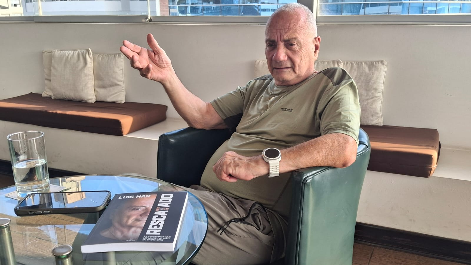 Luis Har, exrehén de Hamás liberado tras 129 días: «Espero que se pueda hacer la paz»