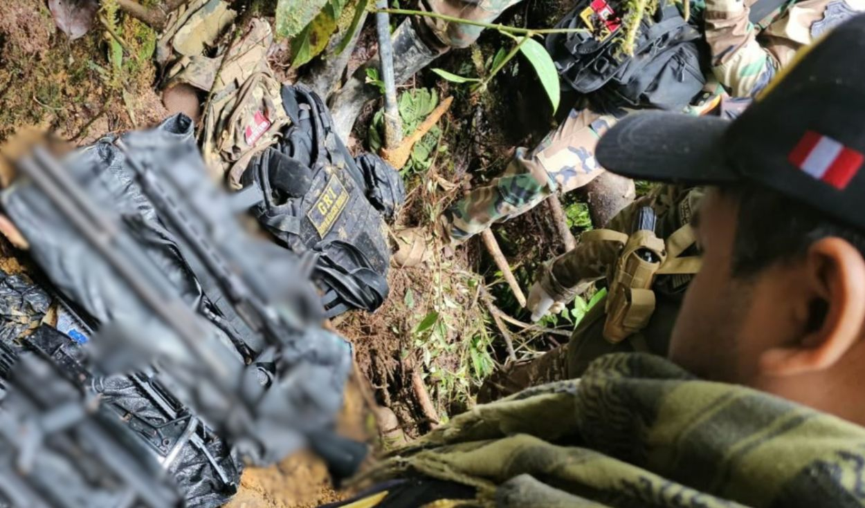 Fusiles automáticos y granadas en El Tambo: el operativo del Comando Unificado que desarma a 'Los Lobos II' en la frontera con Ecuador