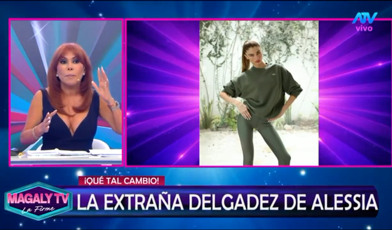 Magaly Medina se muestra preocupada por la apariencia de Alessia Rovegno en redes sociales: "Debemos ir en apoyo de estas personas"