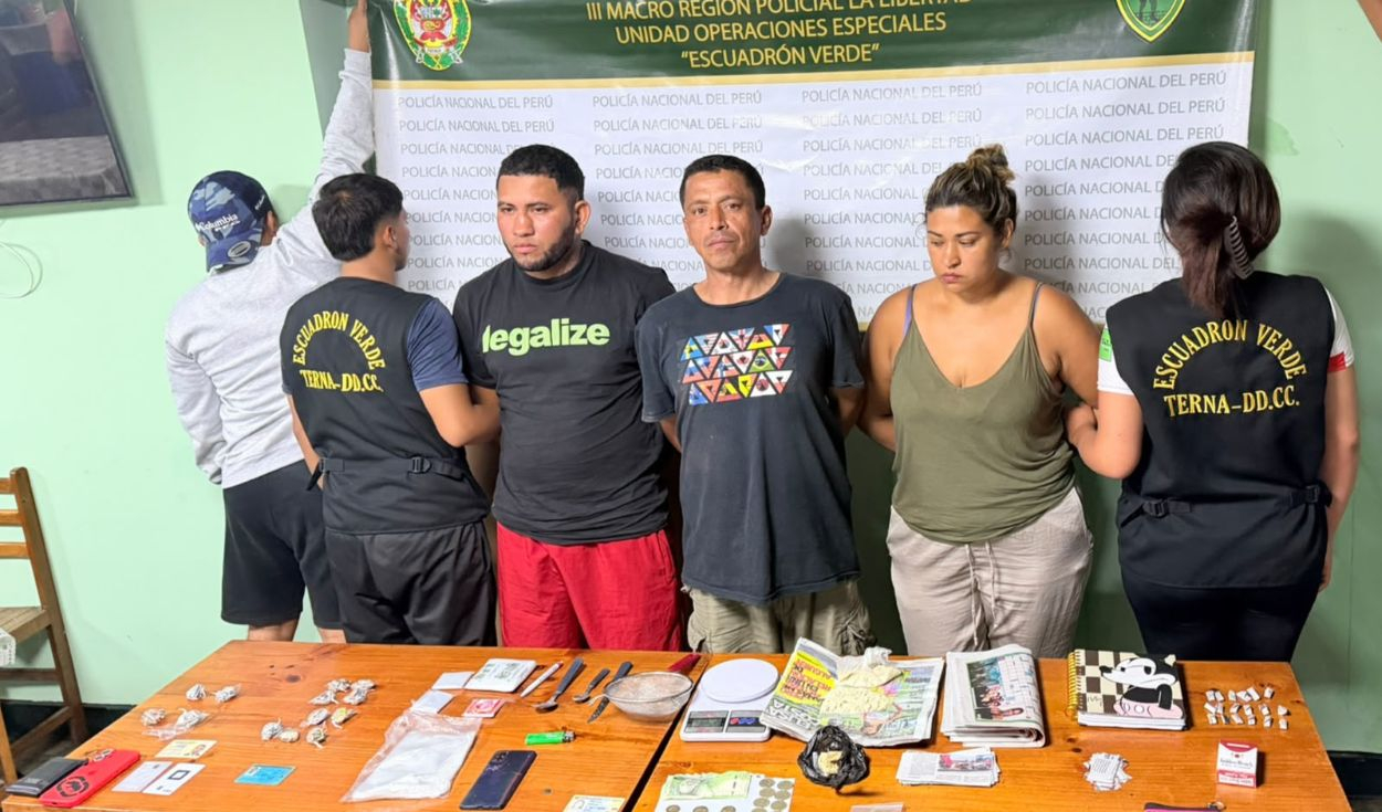 Caen dos trabajadores de Municipalidad de Trujillo: uno por presunta coima y otro por drogas