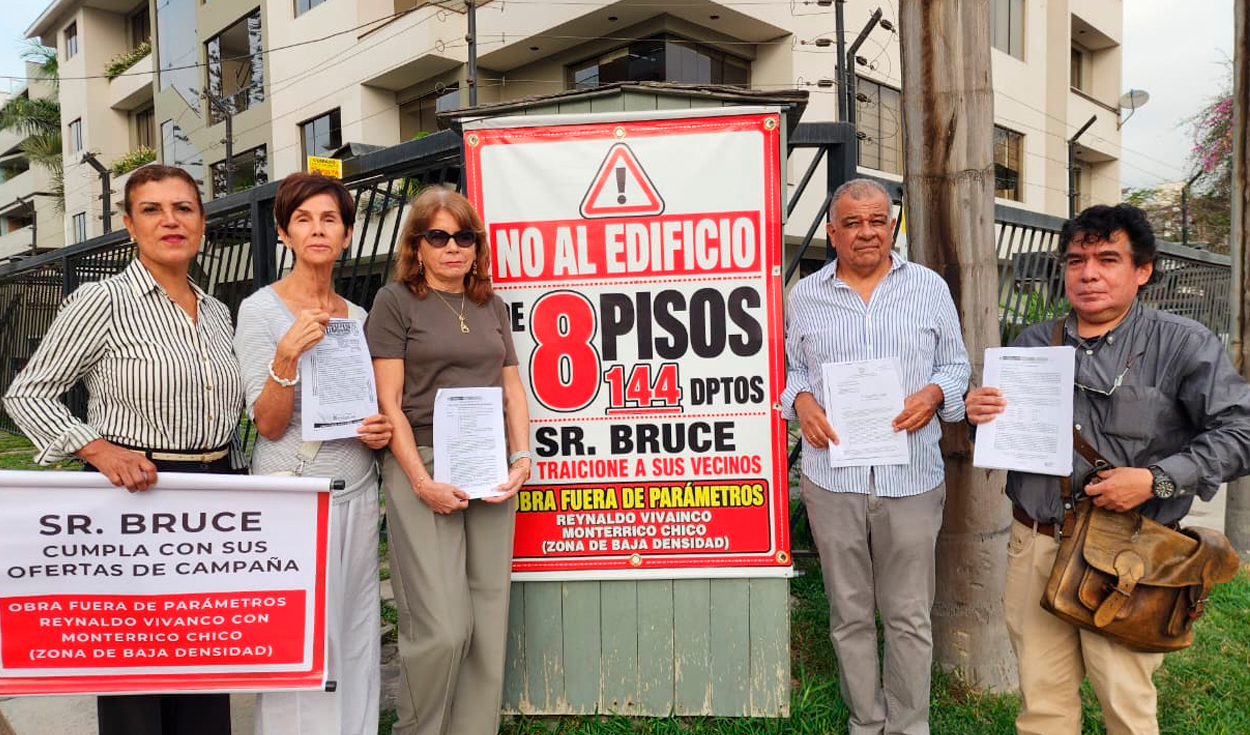 Vecinos de Surco alertan que edificio de 8 pisos agravaría el tráfico y exigen diálogo con la municipalidad