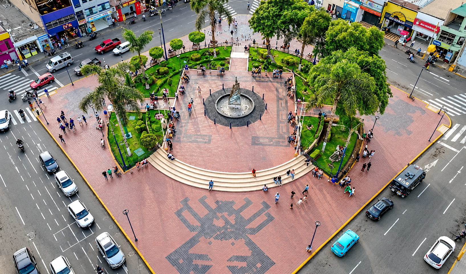 Huaral prioriza S/2,8 millones para remodelar una plaza en buen estado y posterga obras de salud y educación