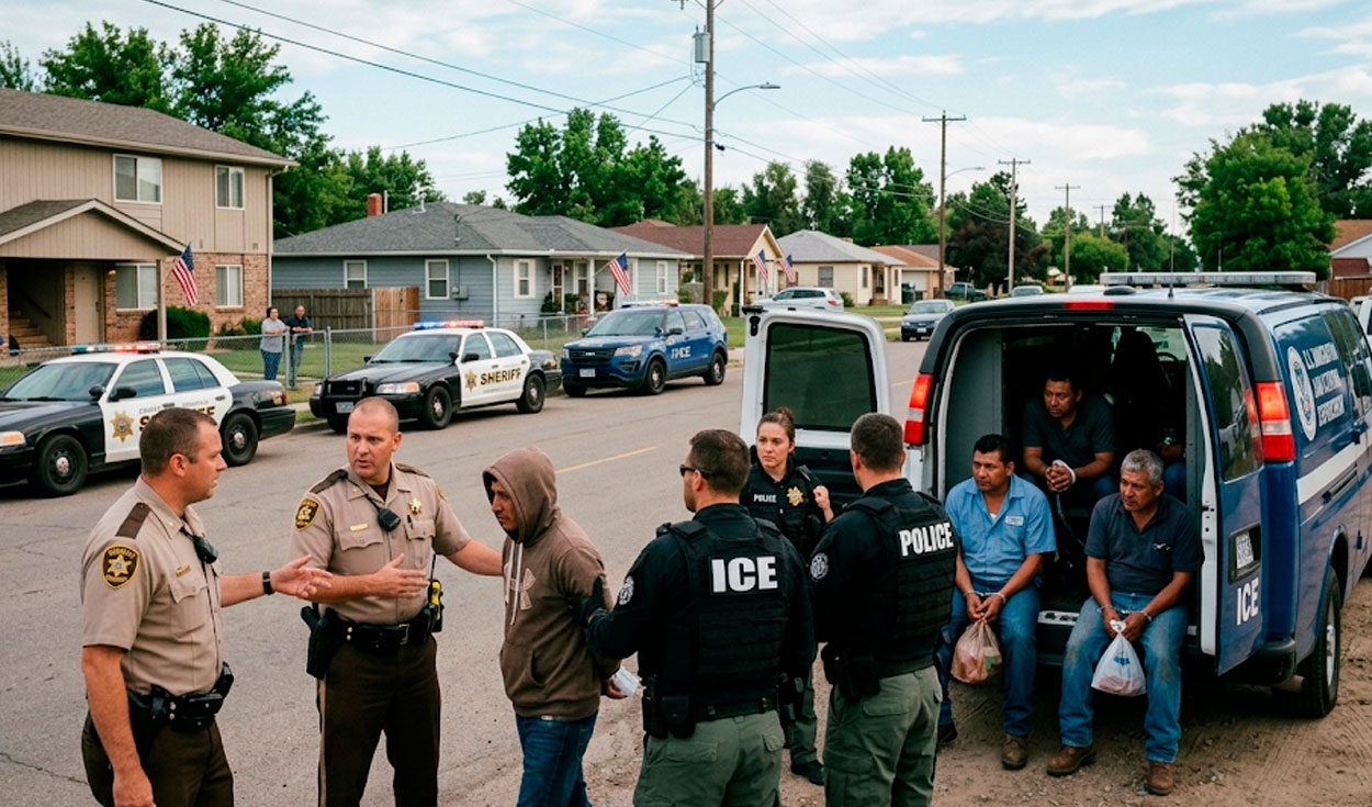 Pésimas noticias para inmigrantes | Policía de este condado de EE.UU. se une para colaborar con el ICE: Así serán las detenciones