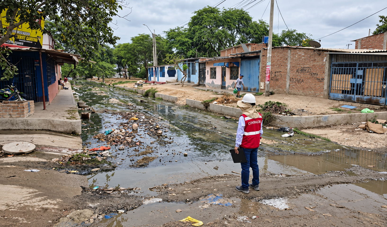 Distrito de Piura afectado por lluvias ejecutó solo el 31% del presupuesto para enfrentar El Niño
