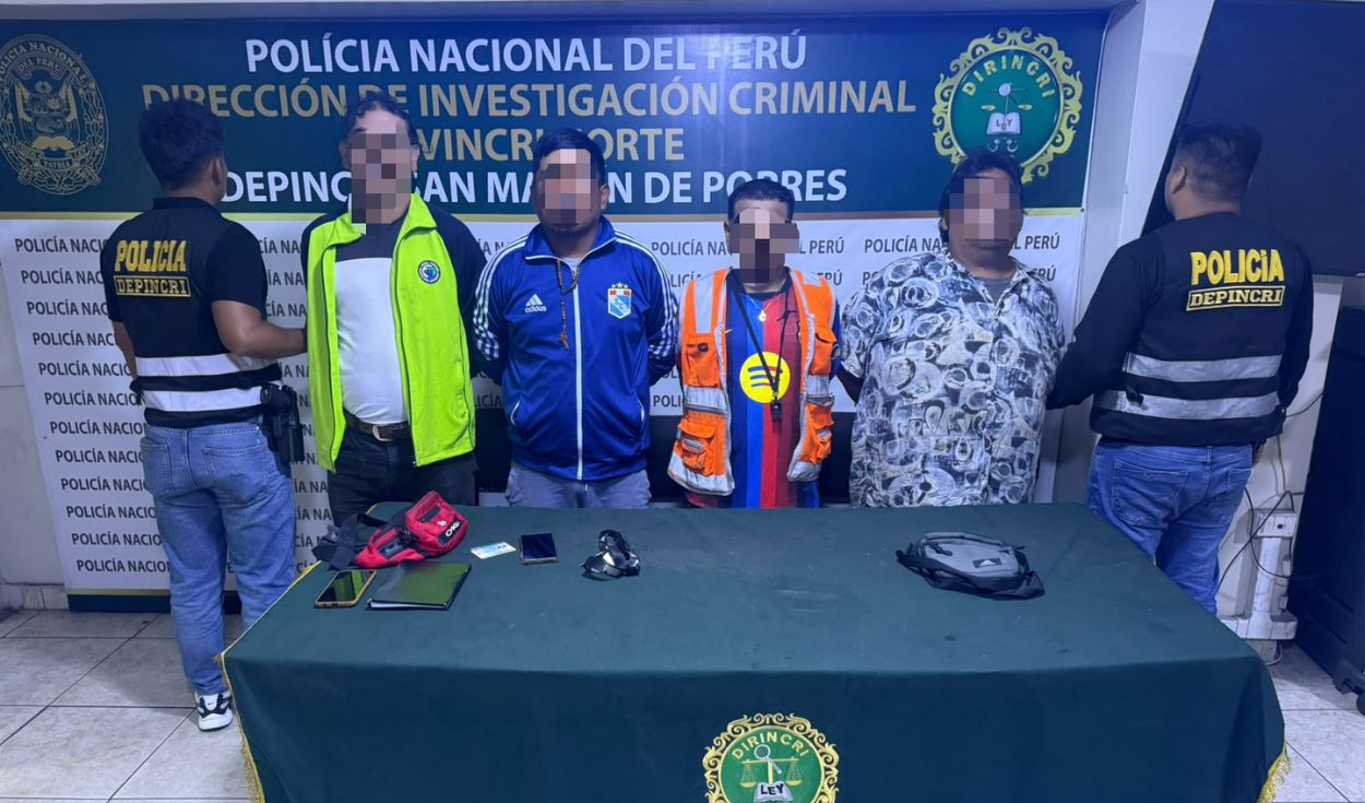 PNP desarticula a 'Los Temerarios de Pocitos': exigían cupos a mototaxistas cerca del mercado Zarumilla
