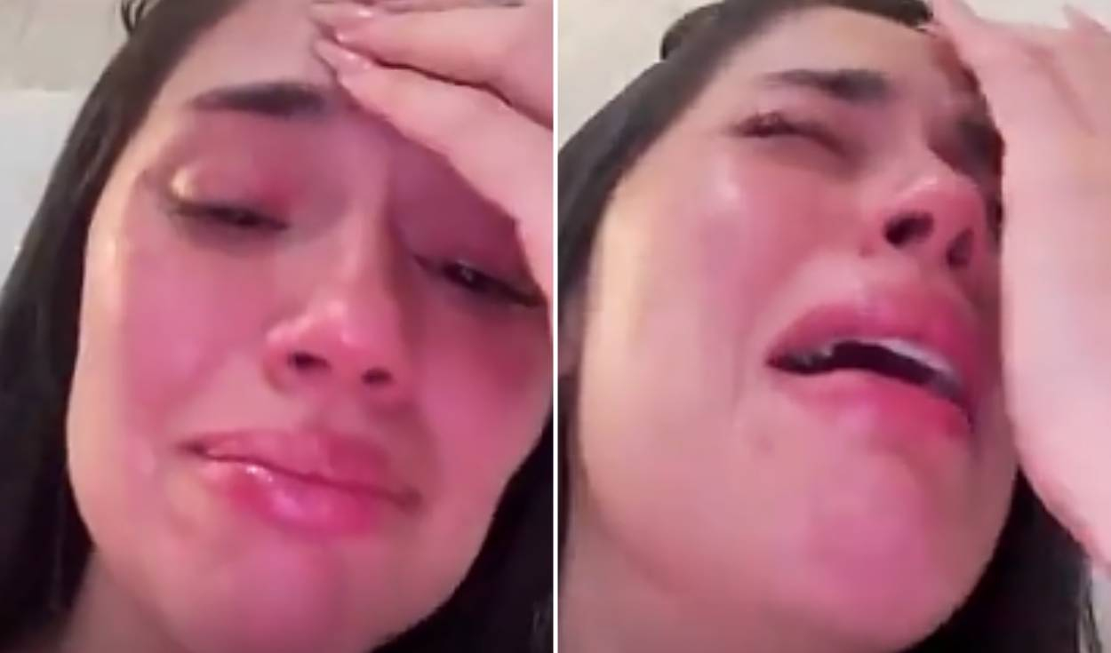 Natalia Segura sorprende al aparecer llorando y hace sensible confesión sobre su hijo: "Mi vida es caótica"