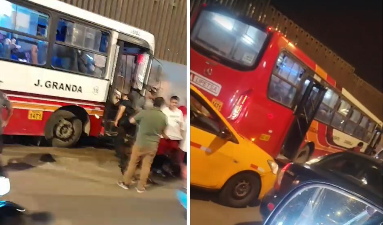 Atacan bus de la línea El Triángulo con pasajeros en SJM: es el segundo atentado en menos de un mes