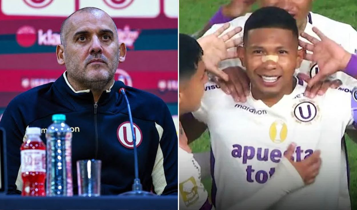 Edison Flores recibió elogios del comando técnico de Universitario tras su golazo ante Juan Pablo II: "Estaba en gran forma"