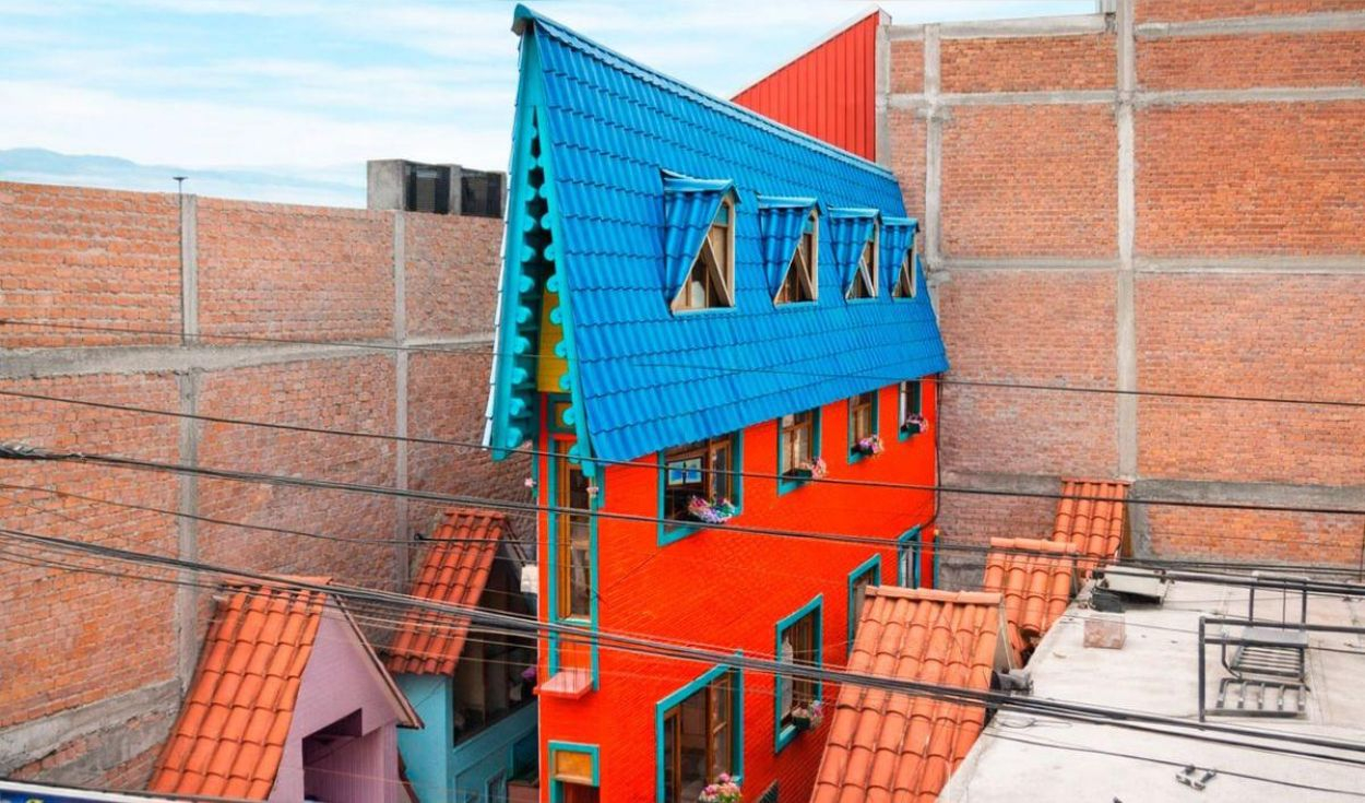 Casa de solo 63 centímetros de ancho en Aucallama busca ser la más estrecha del mundo