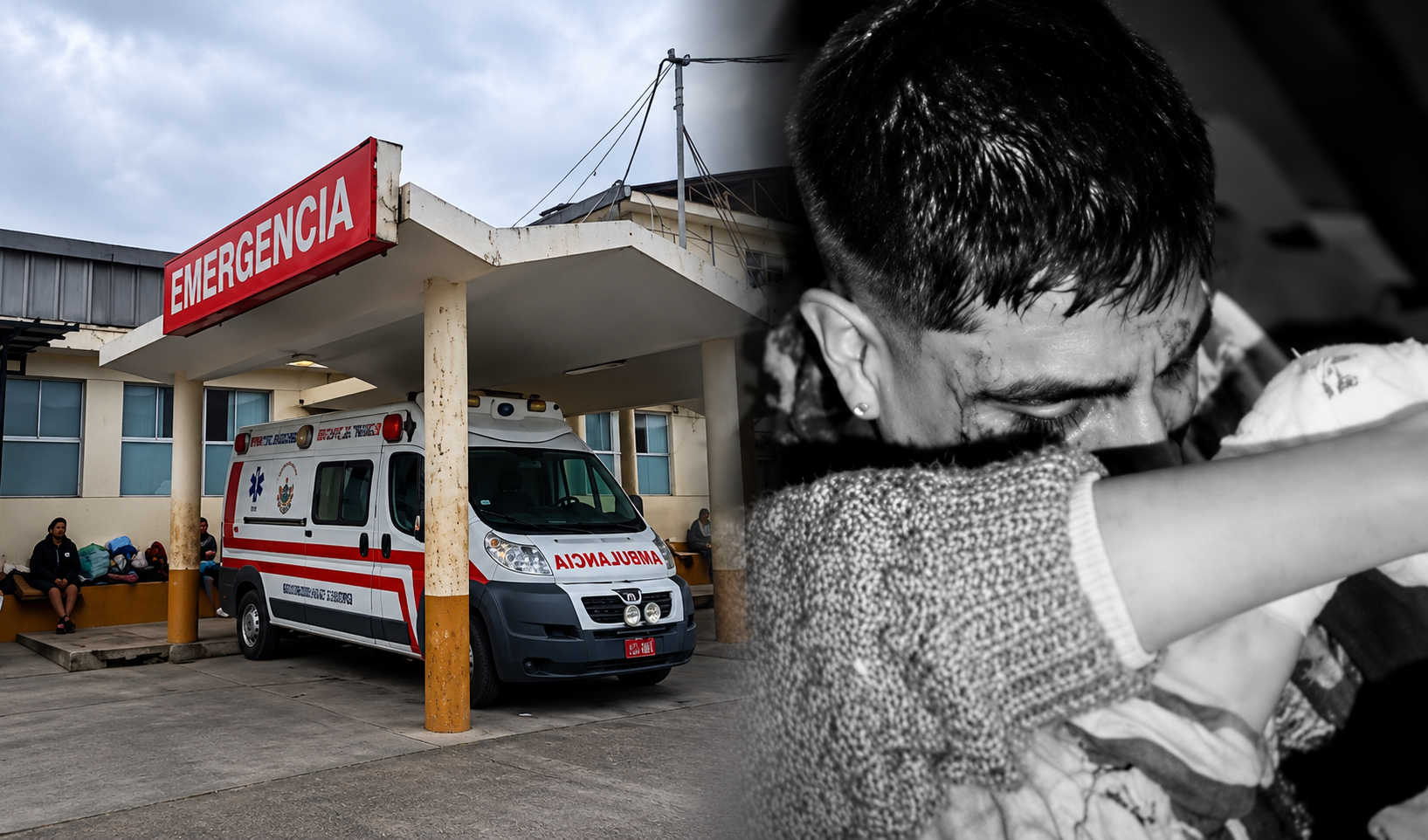 PNP interviene a sujeto de 19 años que perdió la mano al intentar dinamitar una casa en el centro poblado Roma