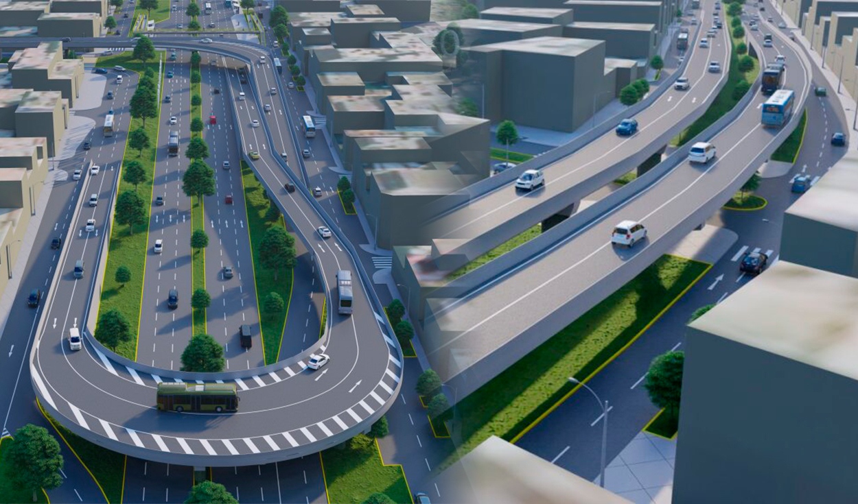 Nueva vía rápida Canadá: anuncian desvíos por megaobra de tres viaductos que costarán S/226 millones