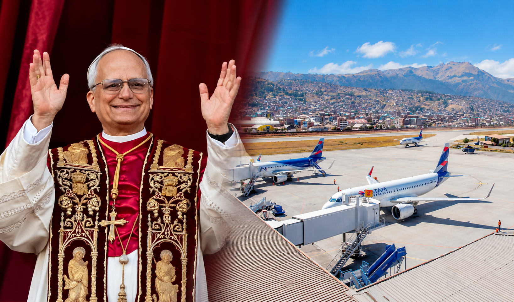 Papa León XIV llega a Perú: aeropuerto de Cusco suspenderá vuelos por más de siete horas durante su visita