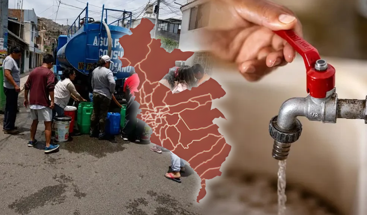 Hasta 12 horas sin agua en Lima: Sedapal anuncia cortes del servicio este jueves 29 de octubre en seis distritos