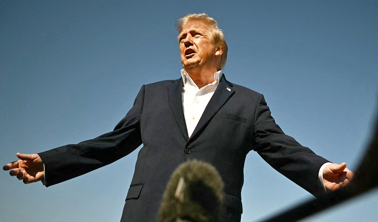 Donald Trump aceptará el resultado de las elecciones de medio mandato en EE.UU. si los comicios son "limpios"