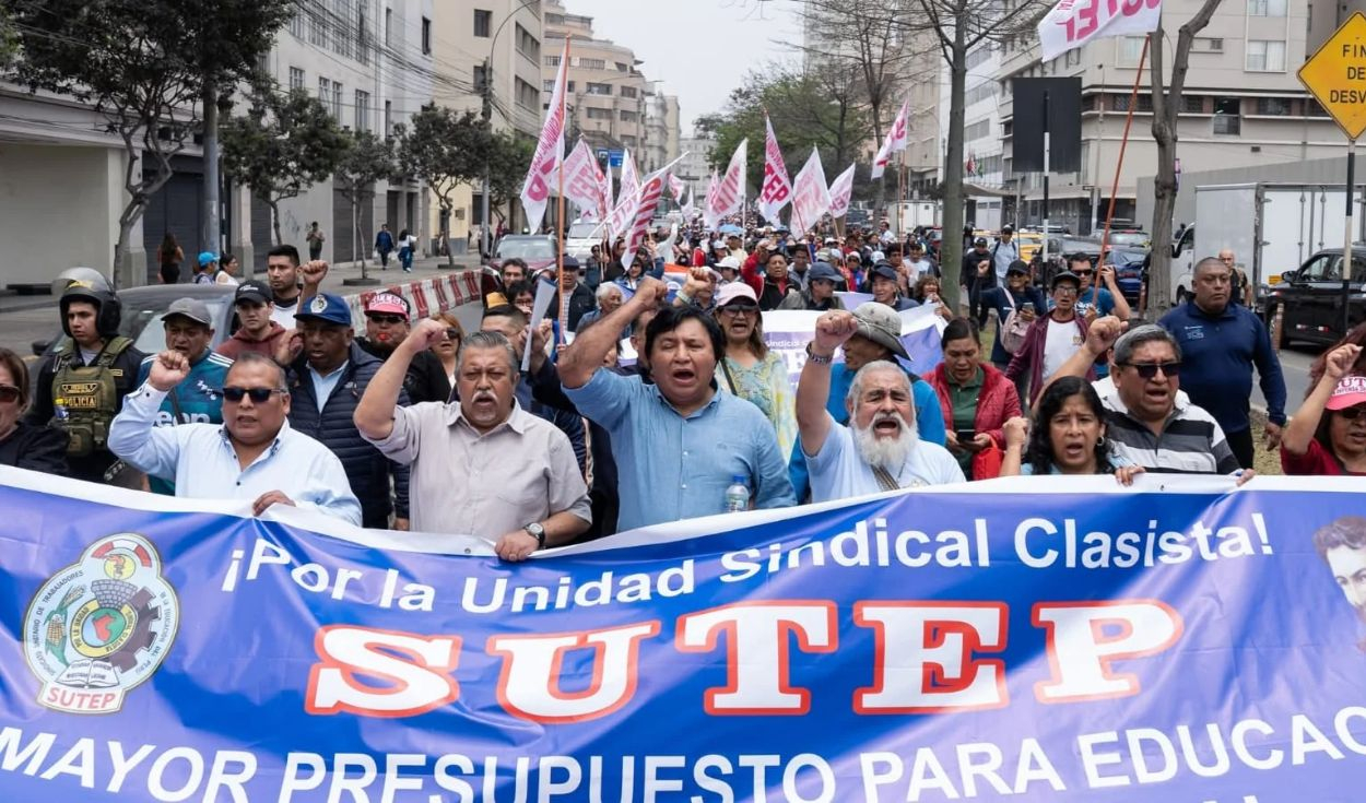 SUTEP ratifica paro nacional y no descarta huelga indefinida: ¿Habrá clases este 29 de octubre?