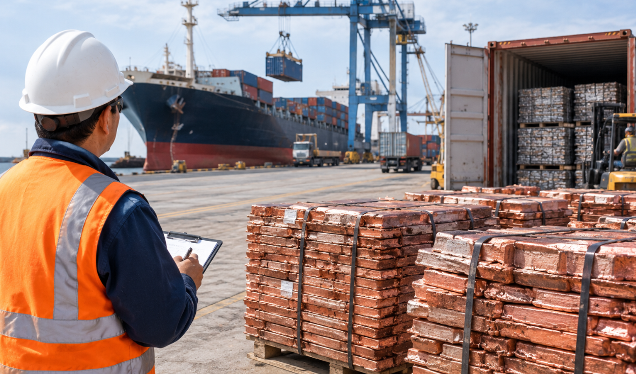Exportaciones mineras superarían los US$79.000 millones en 2026: el plomo crecería 81% y el cobre lideraría los envíos