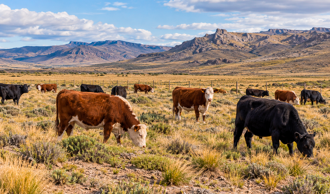 Una estancia de la Patagonia cambió el pastoreo y dejó las ovejas para criar solo vacas: el suelo ganó un 46% de materia orgánica
